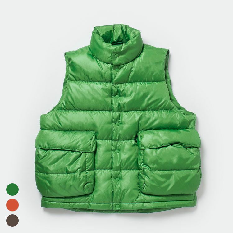 TECH BACKPACKER DOWN VEST テックバックパッカーダウンベスト