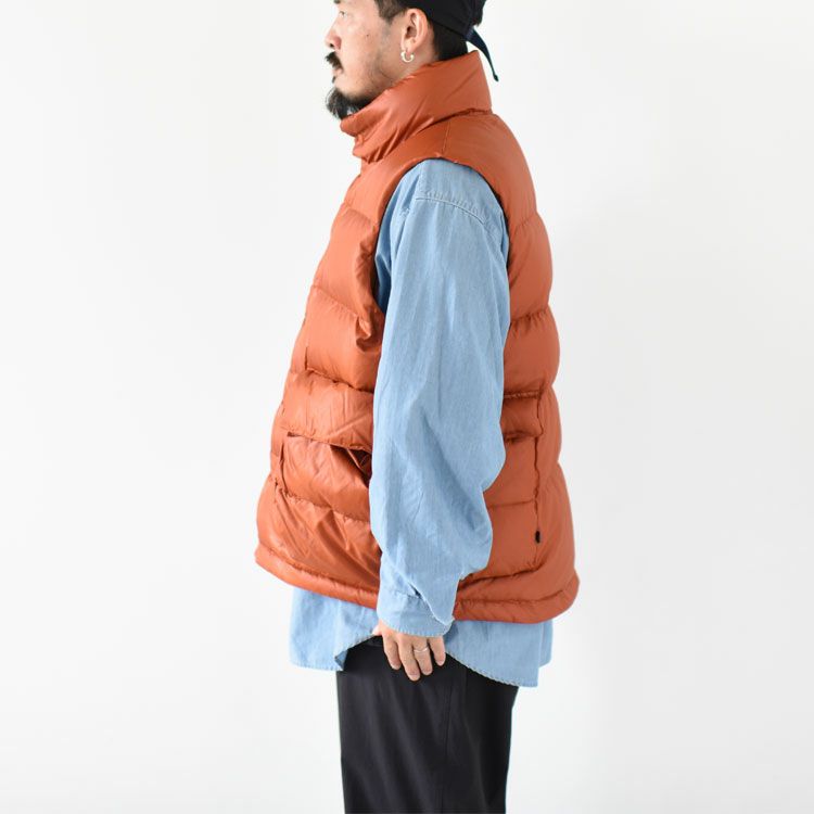 TECH BACKPACKER DOWN VEST テックバックパッカーダウンベスト