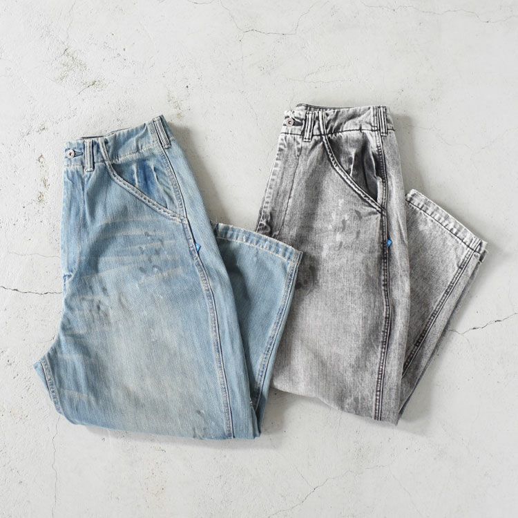 DENIM PAINTER SARROUEL PANTS デニムペインターサルエルパンツ