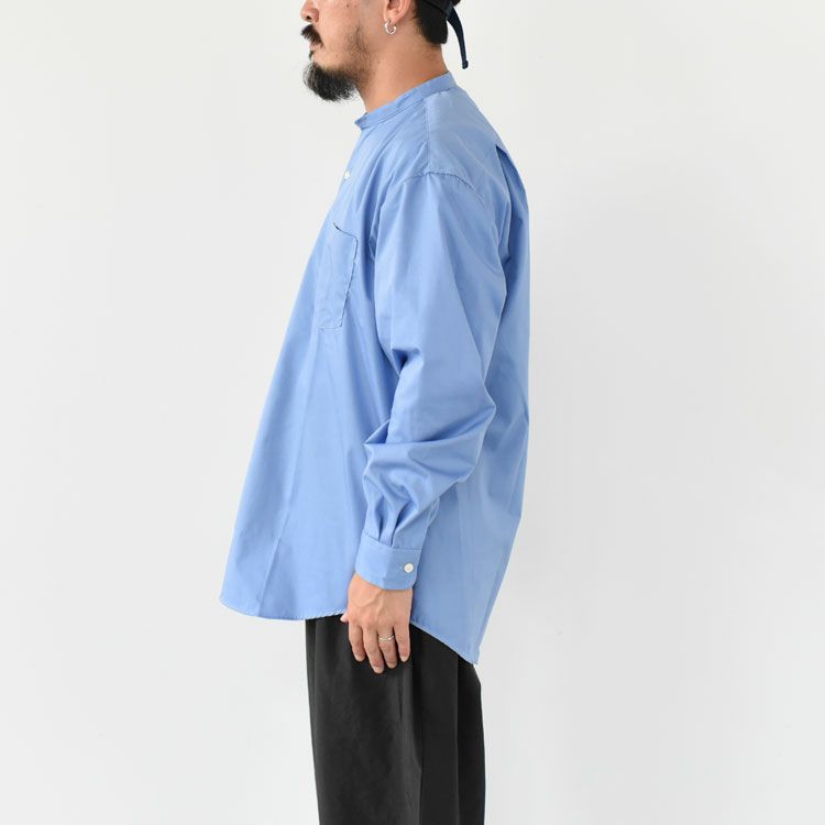 SALE 40％OFF】L/S BAND COLLAR SHIRT ロングスリーブバンドカラーシャツ/MOSHA（モシャ）【返品交換不可】 |  BINGOYA