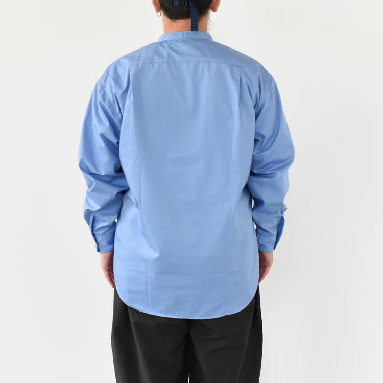 L/S BAND COLLAR SHIRT ロングスリーブバンドカラーシャツ