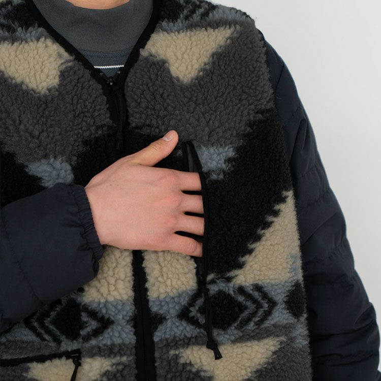 SALE 30％OFF】NP Wool Boa WINDSTOPPER Field Vest ネイティブ 