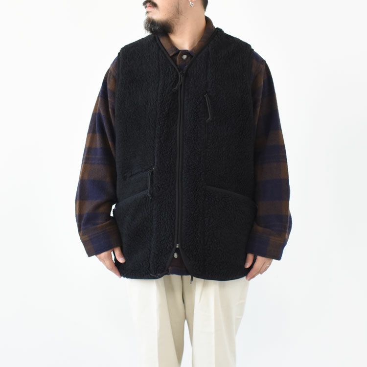 Wool Boa WINDSTOPPER Field Vest ウールボアウインドストッパーフィールドベスト