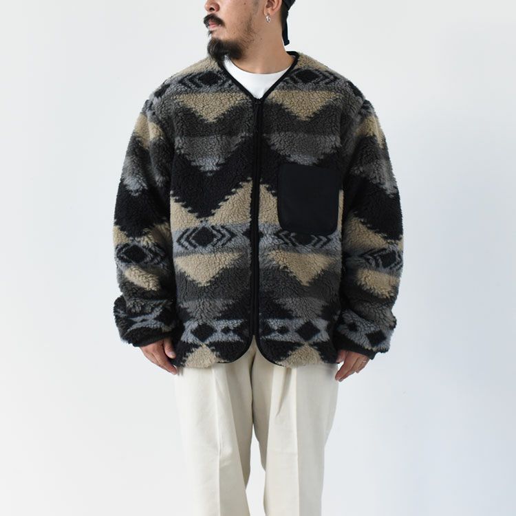 SALE 30％OFF】NP Wool Boa WINDSTOPPER Field Cardigan ネイティブ 