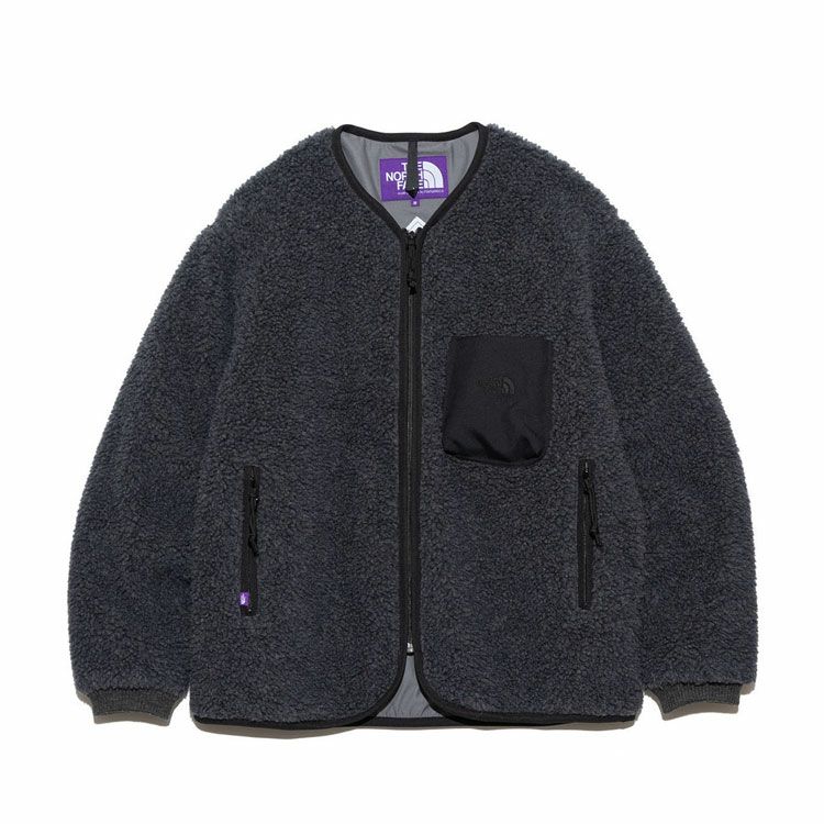 【SALE 30％OFF】Wool Boa WINDSTOPPER Field Cardigan  ウールボアウインドストッパーフィールドカーディガン/THE NORTH FACE PURPLE  LABEL（ザ・ノースフェイスパープルレーベル）【返品交換不可】