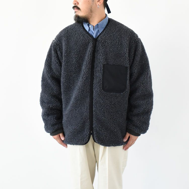 Wool Boa WINDSTOPPER Field Cardigan ウールボアウインドストッパーフィールドカーディガン