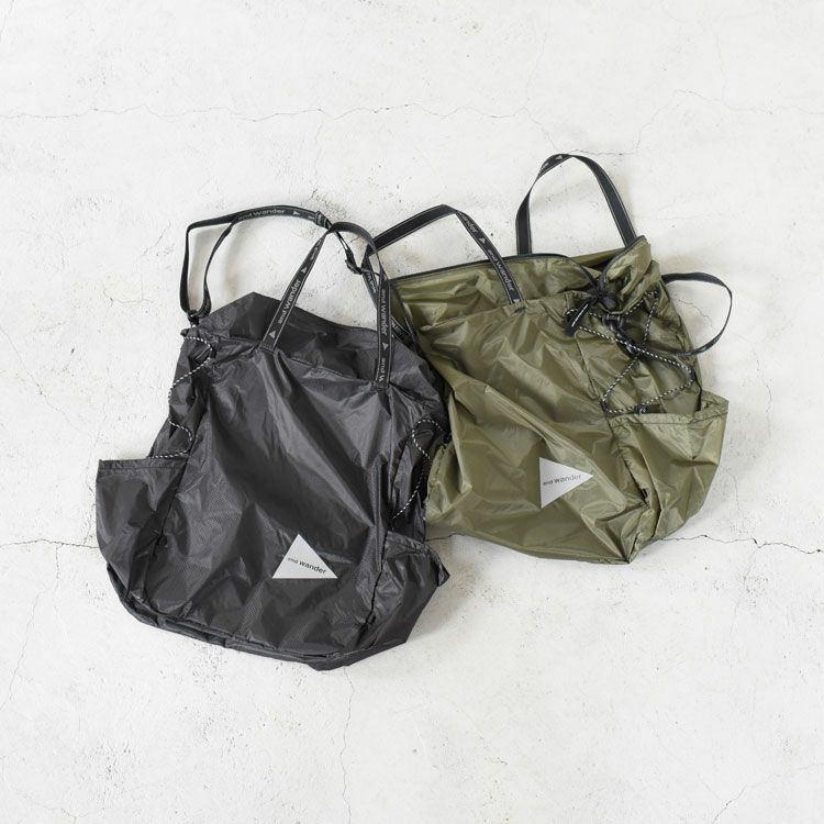 sil tote bag シルトートバッグ/and wander（アンドワンダー） | BINGOYA