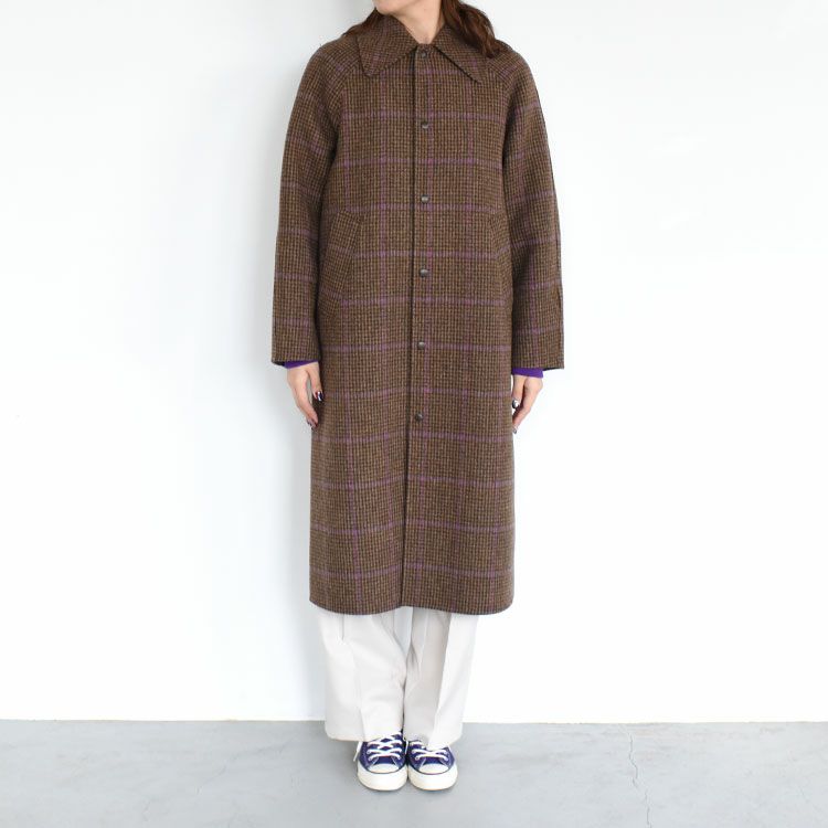 SALE 20％OFF】BALMACAAN COAT(CHECK) バルマカーンコート（チェック