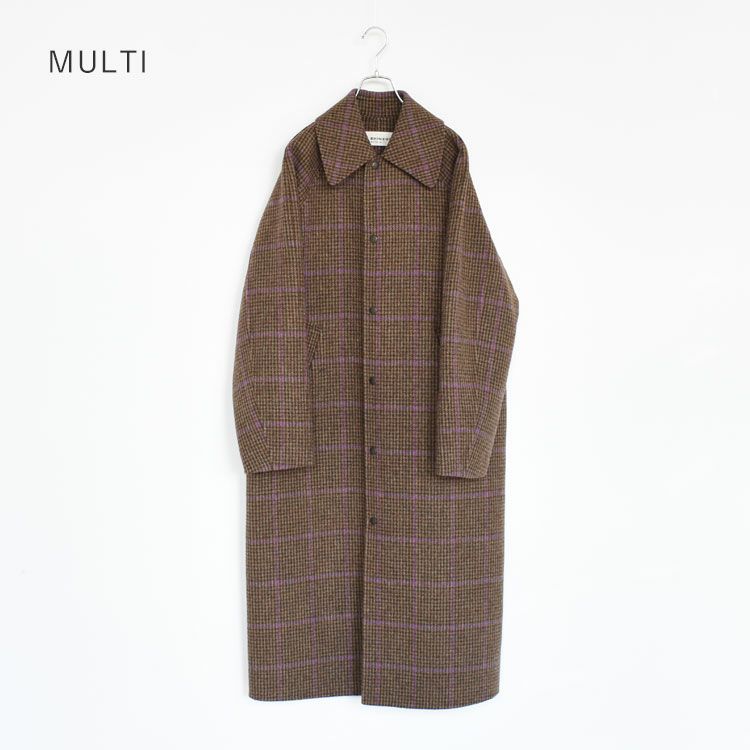 SALE 20％OFF】BALMACAAN COAT(CHECK) バルマカーンコート（チェック