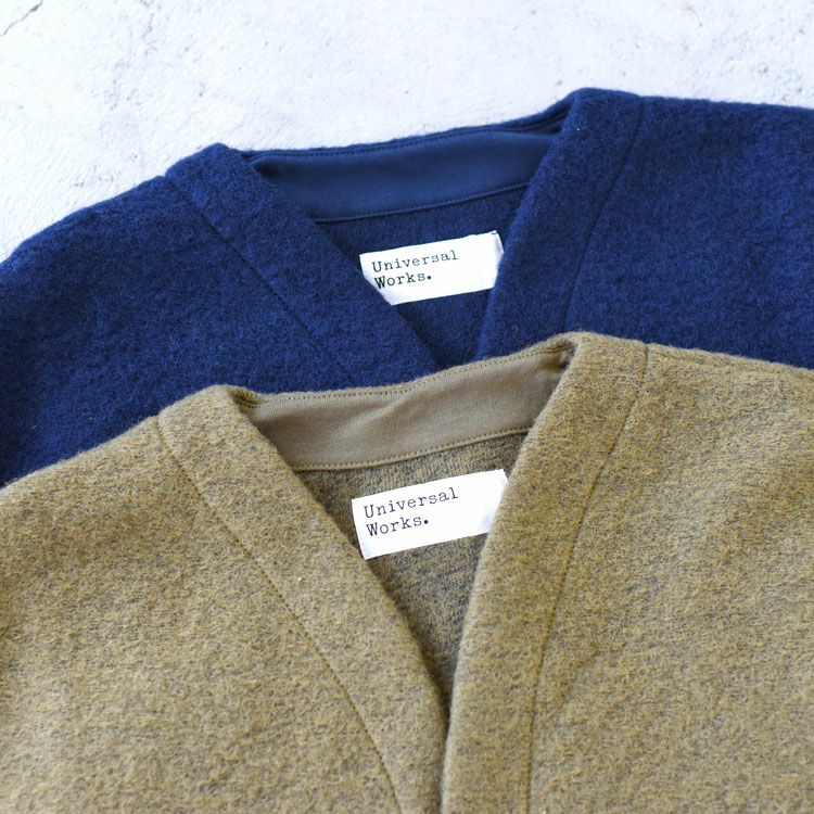 SALE 20％OFF】WOOL FLEECE CARDIGAN ウールフリースカーディガン