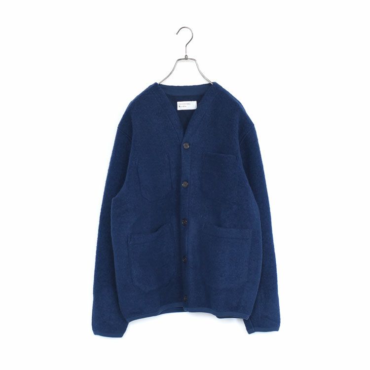 【SALE 20％OFF】WOOL FLEECE CARDIGAN ウールフリースカーディガン/Universal  Works（ユニバーサルワークス）【返品交換不可】