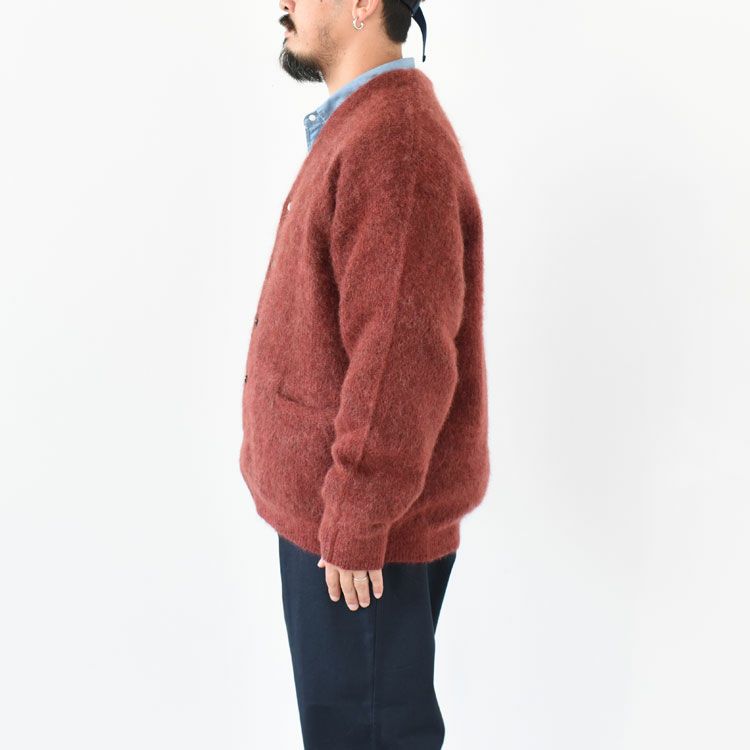 Mohair V/N Cardigan モヘアVネックカーディガン