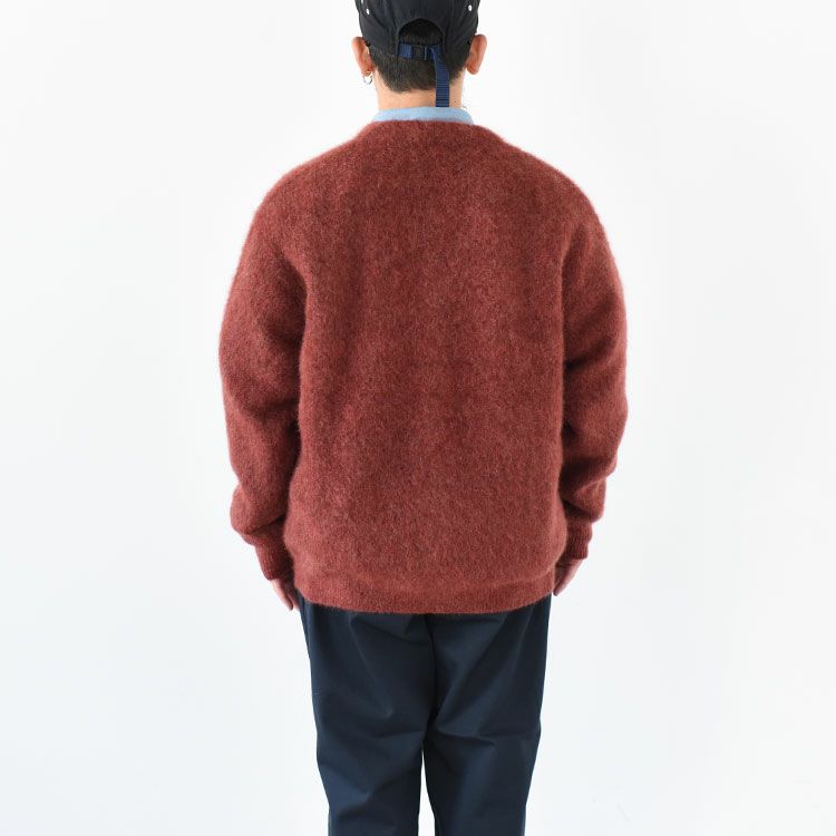 Mohair V/N Cardigan モヘアVネックカーディガン/crepuscule（クレプス