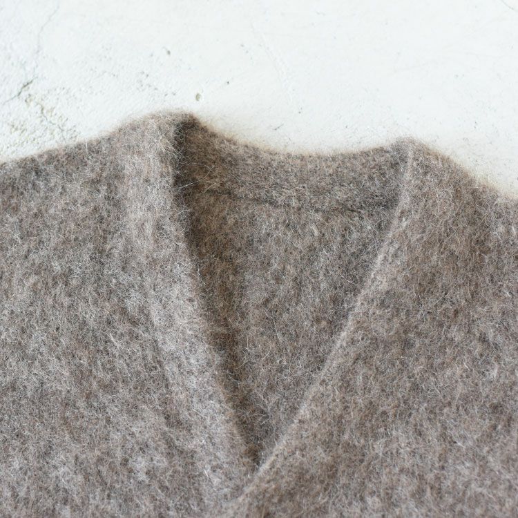 Mohair V/N Cardigan モヘアVネックカーディガン