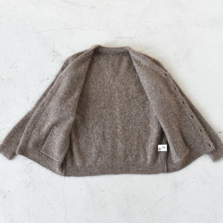 Mohair V/N Cardigan モヘアVネックカーディガン