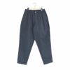 TWILL PLEATED TRCK PANT ツイルプリーツトラックパンツ