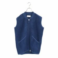 Zip Waistcoat Wool Fleece ジップウエストコートウールフリース