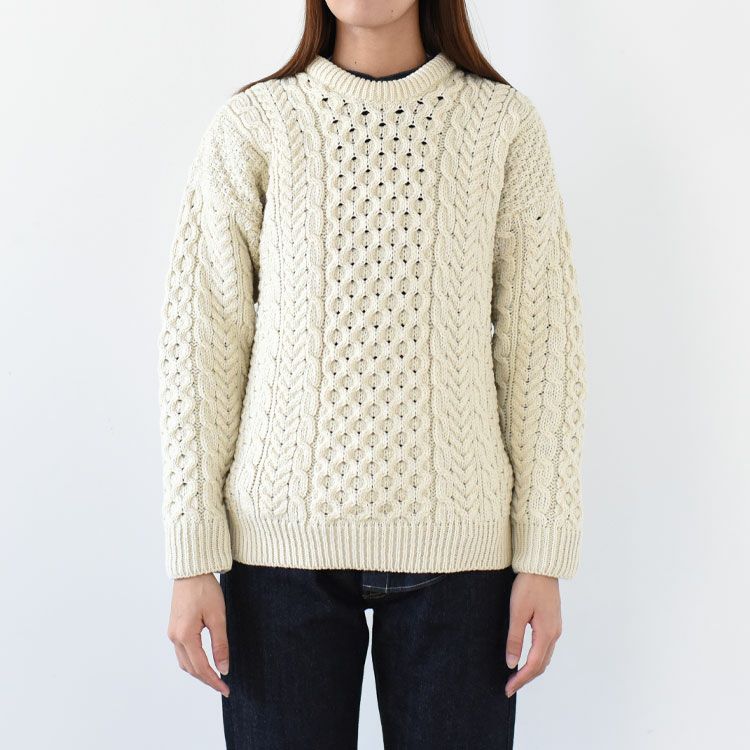 SALE 20％OFF】メリノウール ダイヤモンドセーター/ARAN WOOLLEN MILLS