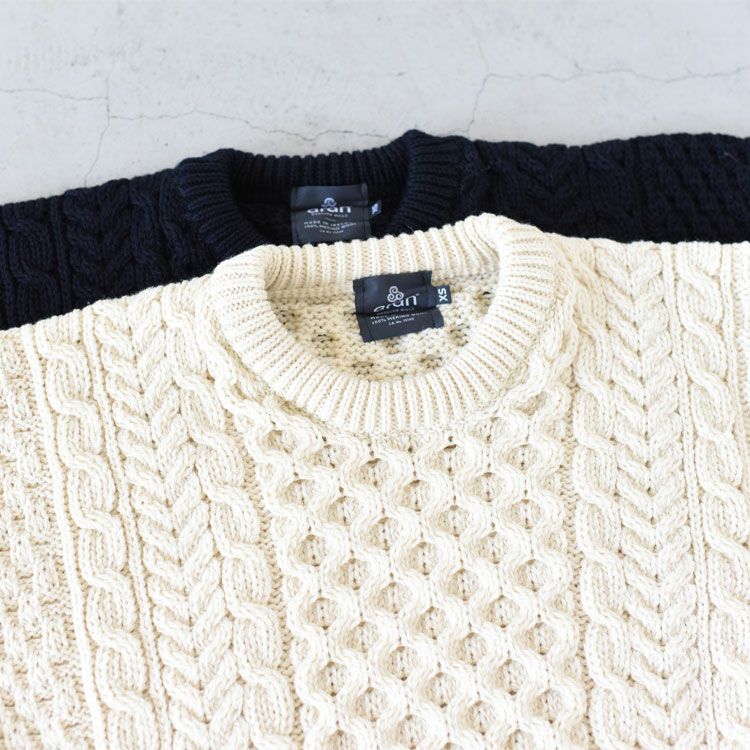 SALE 20％OFF】メリノウール ダイヤモンドセーター/ARAN WOOLLEN MILLS