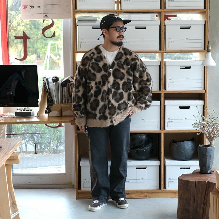 JAGUAR JACQUARD CARDIGAN ジャガージャガードカーディガン