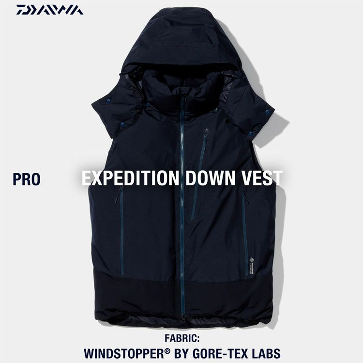 EXPEDITION DOWN VEST エクスペディションダウンベスト