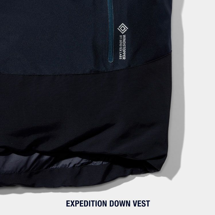 EXPEDITION DOWN VEST エクスペディションダウンベスト