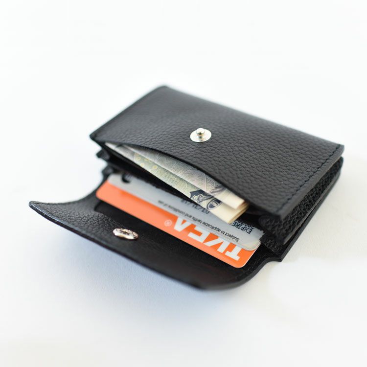 COMPACT ACCORDION WALLET SHRINK LEATHER コンパクトアコーディオンウォレット