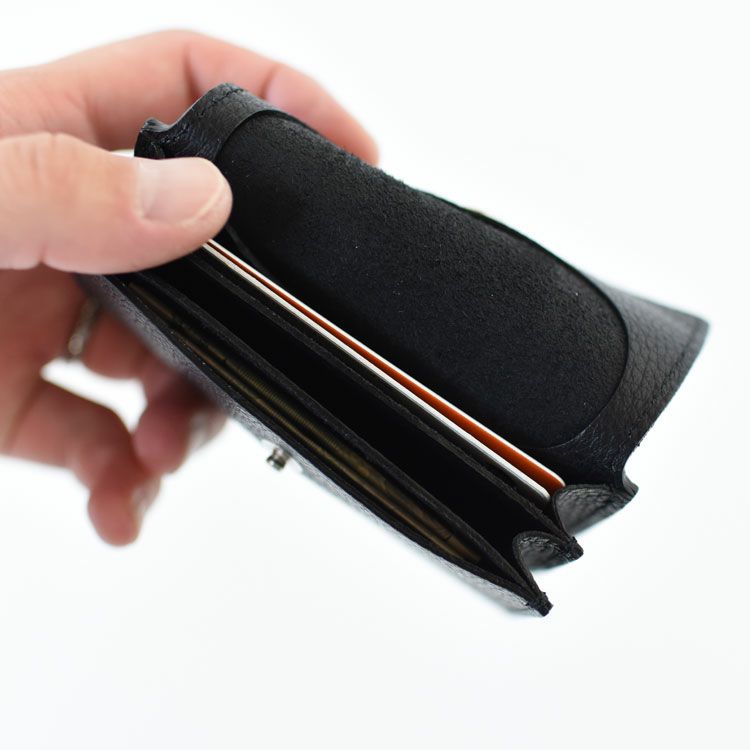 COMPACT ACCORDION WALLET SHRINK LEATHER コンパクトアコーディオンウォレット