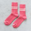 MERINO LAMBS WOOL STRIPE SOCKS