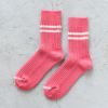 MERINO LAMBS WOOL STRIPE SOCKS