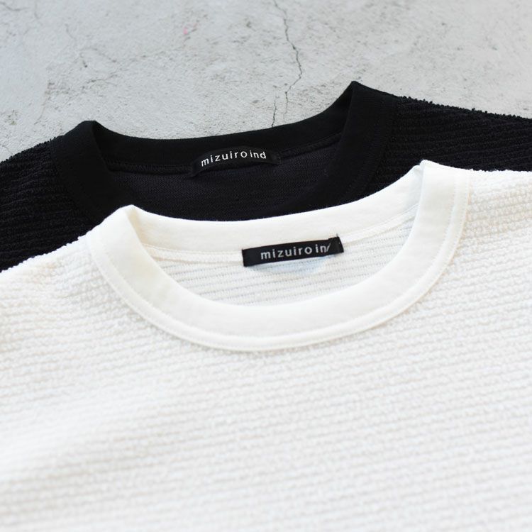 loop yarn crew neck T ループヤーンクルーネックT