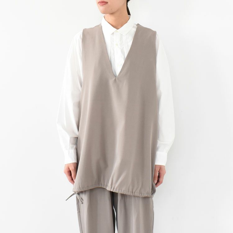 T/W twill V neck vest T/WツイルVネックベスト