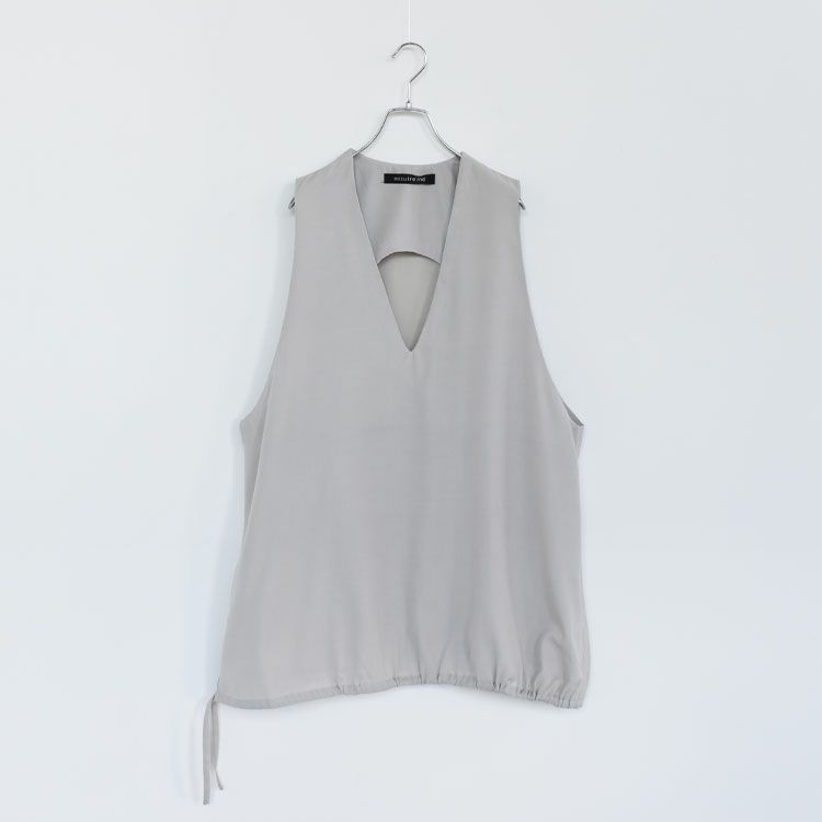 T/W twill V neck vest T/WツイルVネックベスト