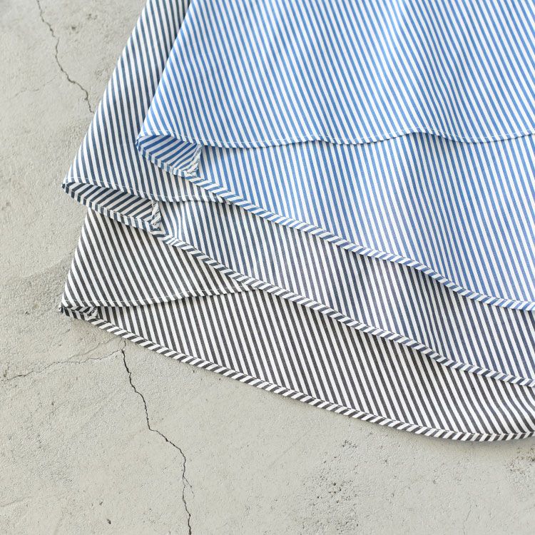 stripe wide shirt ストライプシャツ