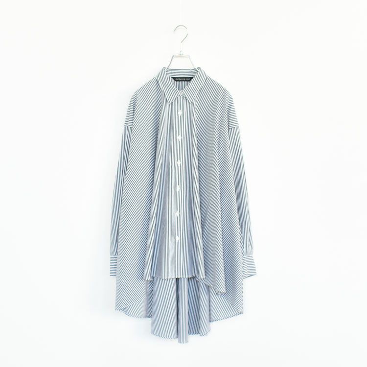 stripe wide shirt ストライプシャツ