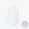 stripe volume sleeve shirt ストライプボリュームスリーブシャツ