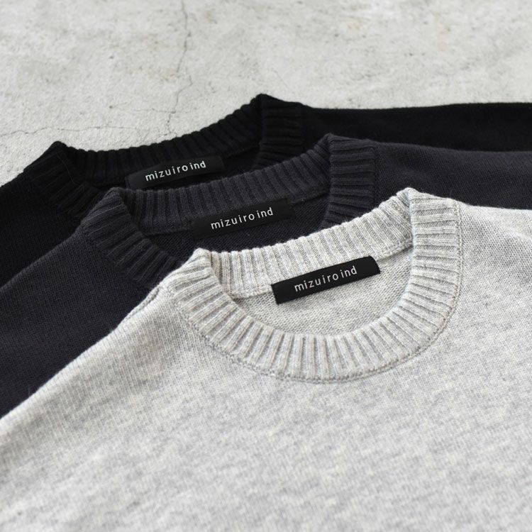 crew neck wide P/O クルーネックワイドプルオーバー