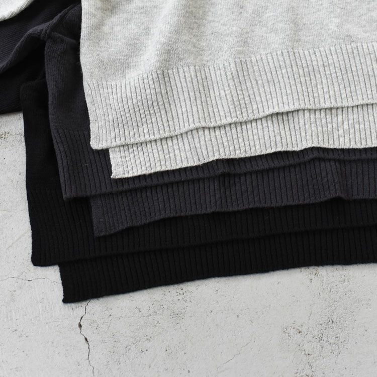 crew neck wide P/O クルーネックワイドプルオーバー