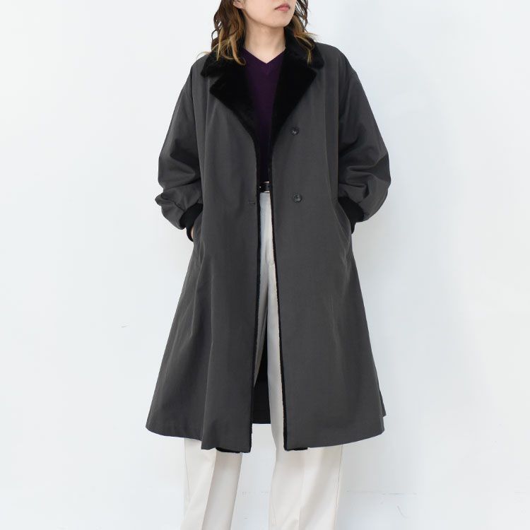 back boa coat ブラックボアコート/mizuiro ind（ミズイロインド