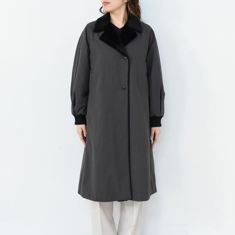 back boa coat ブラックボアコート/mizuiro ind（ミズイロインド