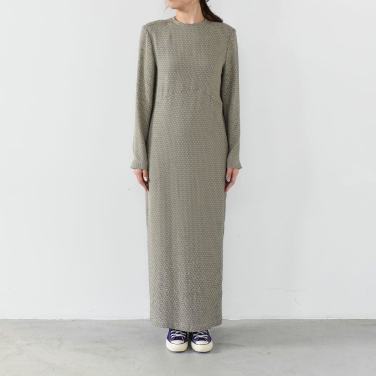 KOMON JACQUARD DRESS コモンジャカードドレス