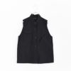 stand collar work vest スタンドカラーワークベスト