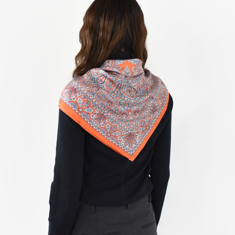 TRAVELING SILK SCARF トラベリングシルクスカーフ