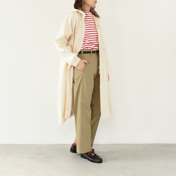 hooded long coat フーデッドロングコート