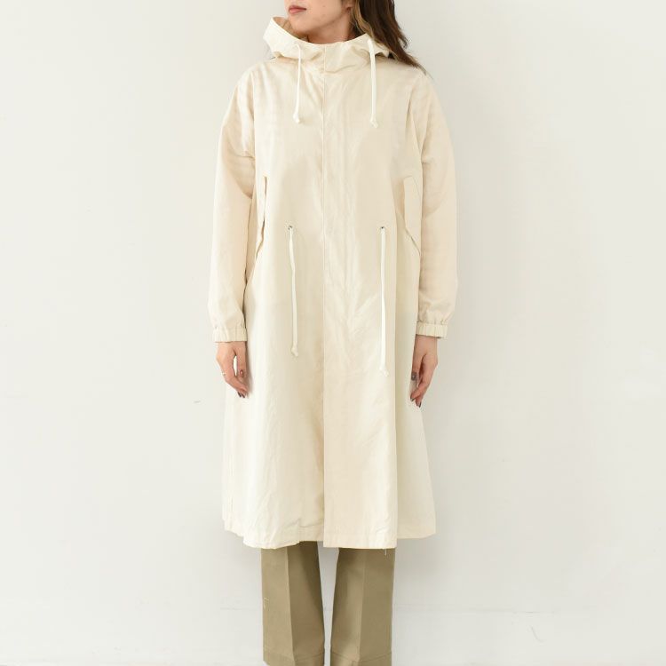 hooded long coat フーデッドロングコート