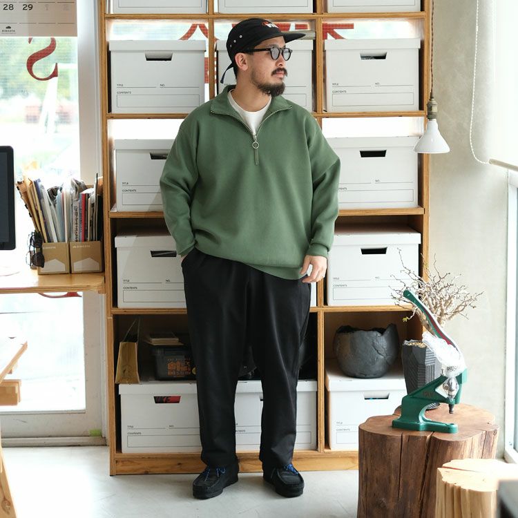 NOBLE HALF ZIP ノーブルハーフジップ