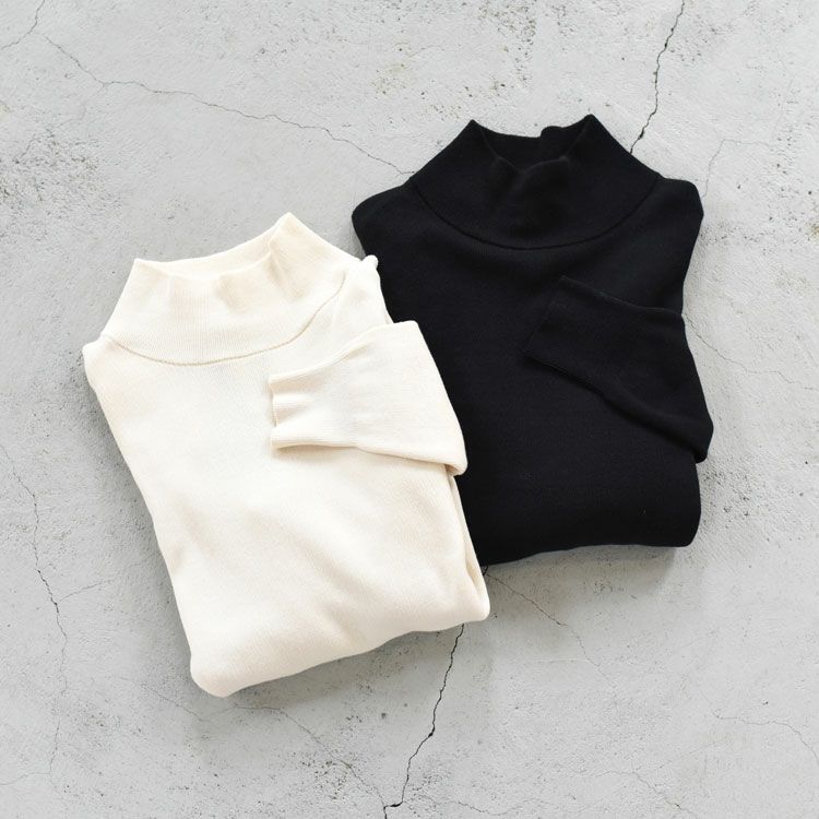 SUPER SOFT MOCK NECK PULL OVER スーパーソフトモックネックプルオーバー