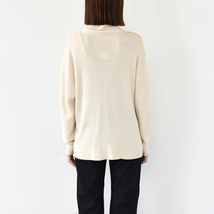 SUPER SOFT MOCK NECK PULL OVER スーパーソフトモックネックプルオーバー