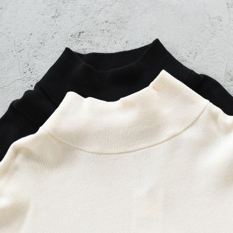 SUPER SOFT MOCK NECK PULL OVER スーパーソフトモックネックプルオーバー