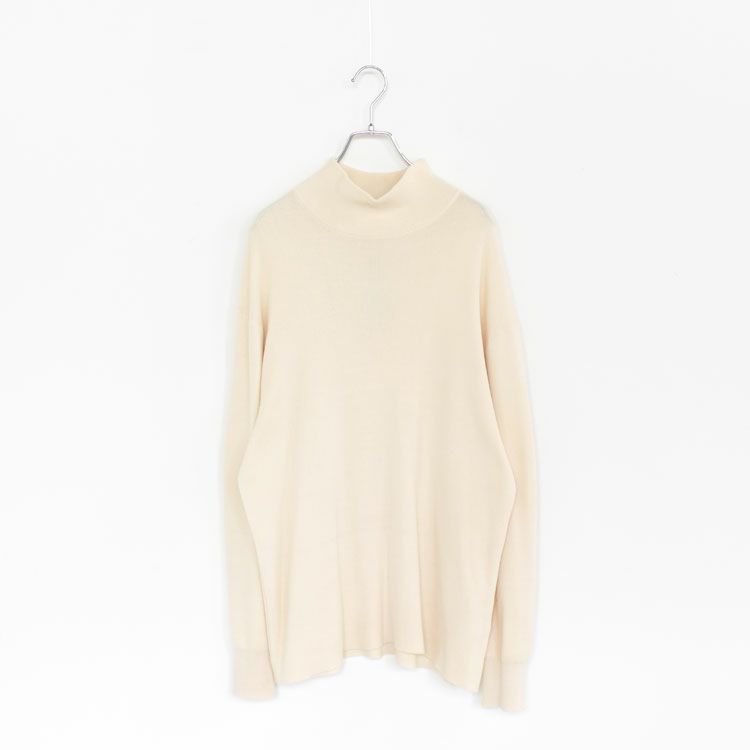 SUPER SOFT MOCK NECK PULL OVER スーパーソフトモックネックプルオーバー